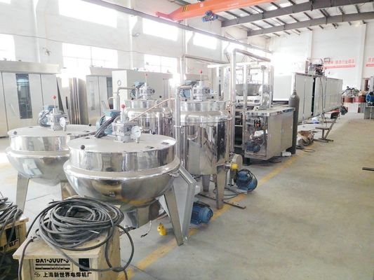 دستگاه ساخت شیرینی ژله ای ژلاتین پکتین کوچک تامین کننده