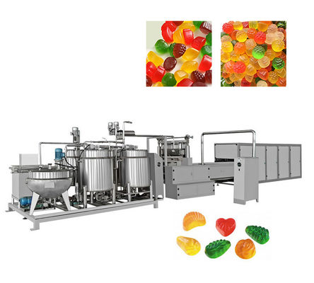 تجهیزات تولید آب نبات Gummy اتوماتیک با ظرفیت کوچک تامین کننده