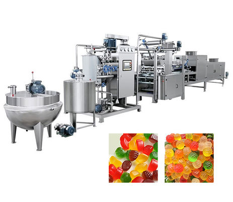 تجهیزات تولید آب نبات Gummy اتوماتیک با ظرفیت کوچک تامین کننده