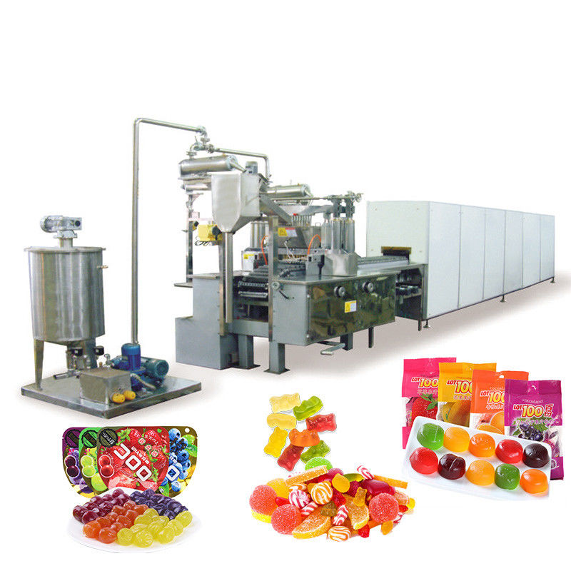 دستگاه تولید آب نبات Gummy با ظرفیت کوچک تجاری تامین کننده